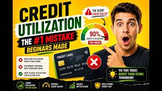 Credit Utilization Explained: The #1 Mistake Beginners Make