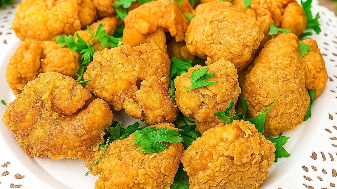 القرنبيط المقرمش لتاني يوم 🔴 بدون نقطة زيت ولا بيض❗بخلطة رهيبة🔥جربيه بالطريقه دي تريند الشتاء