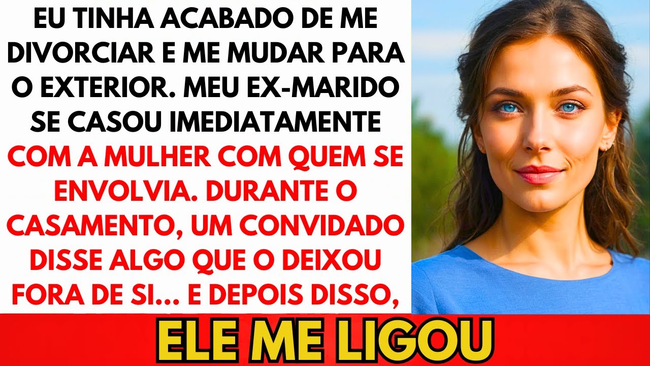 Após O Divórcio, Meu Ex Casou E Teve Nova Família. Mas Um Convidado Disse Algo E Ele Empalideceu