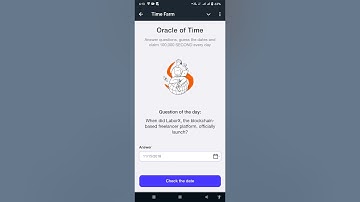 Time Farm 17 July Question Answer