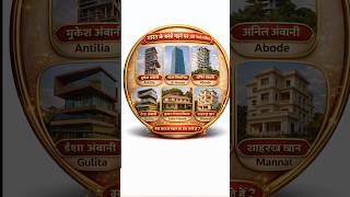 भारत के सबसे महंगे घर 🏠 #ias #upsc #ips #ssc #currentaffairs #gk #india #upscaspirants #upsc