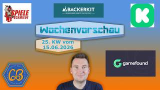 KW 25 - Überblick neuer kooperativer Spiele via Kickstarter, Gamefound und Spieleschmiede 06/2026