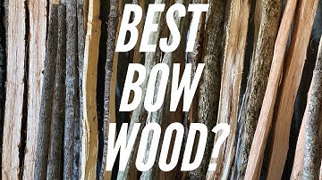 The Best Bow Woods: A Bowyer