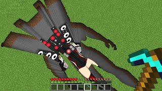I found a SPEAKER WOMAN PIT in Minecraft ! WOW screenshot 4