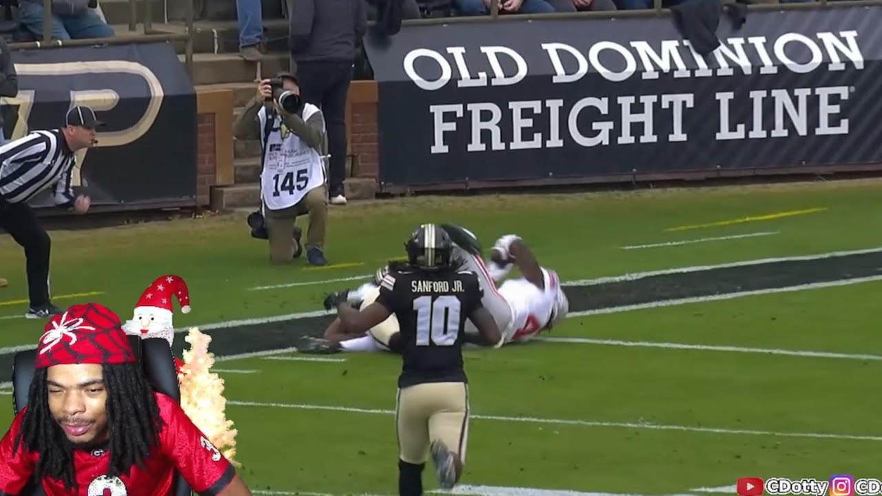 THROW IT UP TO 4!! #1 Ohio State vs Purdue College Football Week 11 ...