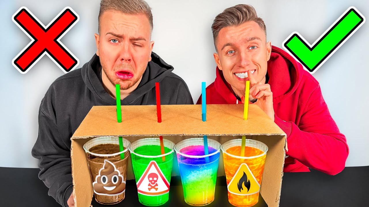 TRINKE NICHT das FALSCHE MYSTERY GETRÄNK 🤮 (geht schief..)