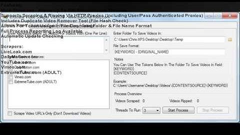 Ultimate Video Scraper   Multi Site Scraping Abilities