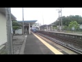 特急スーパーはくと湖山駅通過