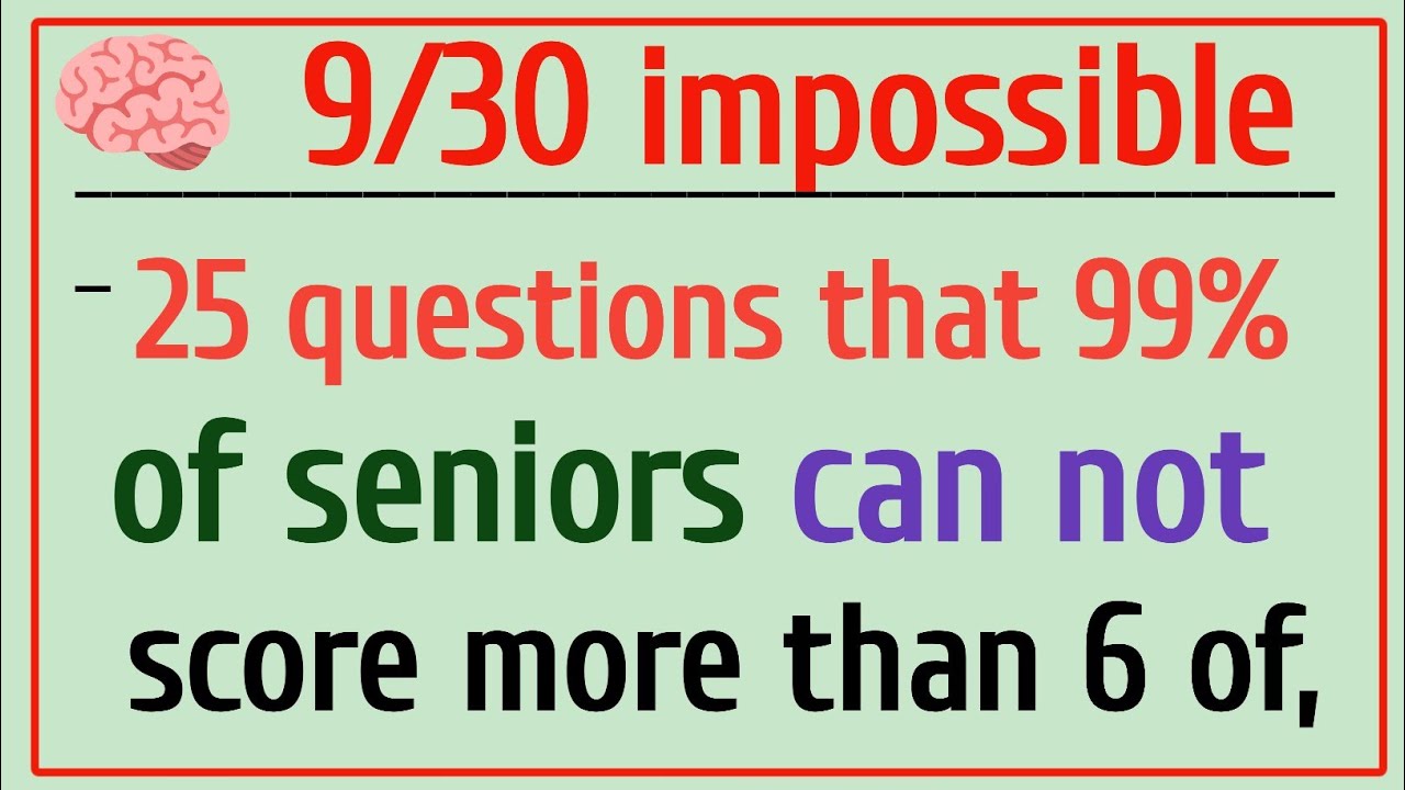 Nobody Can Score 8/20 in This Hard General Knowledge Quiz! | GK Challenge 2026