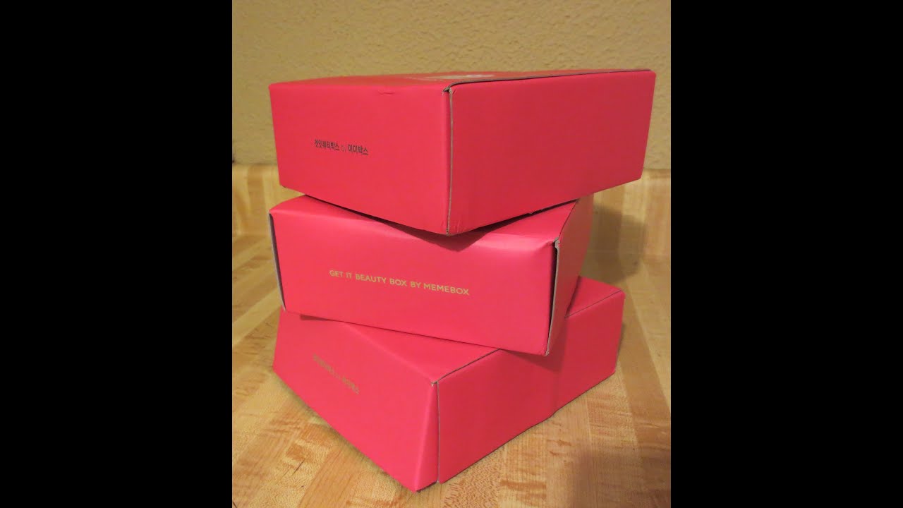 Memebox Global Edition 7 Quick Unboxing