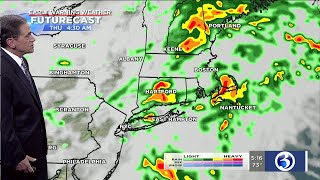 FORECAST: Showers, thunderstorms expected overnight