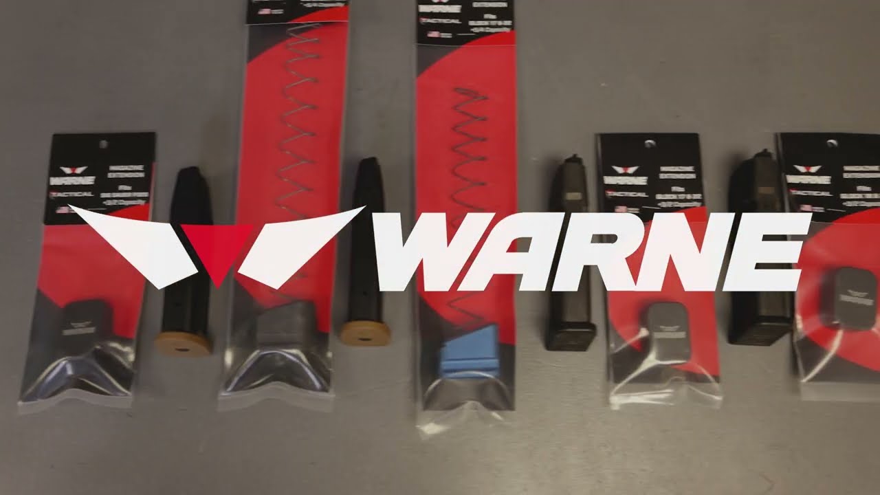 Warne Tactical Baseplates | Installation, +3 /+5 Extension for Glock & SIG