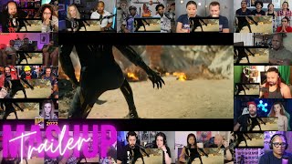 Black Panther - Wakanda Forever - Trailer Reaction Mashup 😭💪🏾 - Marvel Studios - Comic Con 2022