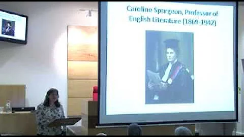 Inaugural Lecture of Professor Diana Wallace: The ...