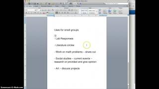 Creating Small Groups with Edmodo
