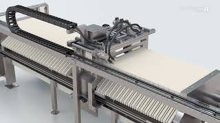 The cleaning system for pharmaceutical filter presses