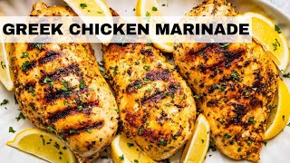 Greek Chicken Marinade Recipe (Greek Chicken Recipe!)