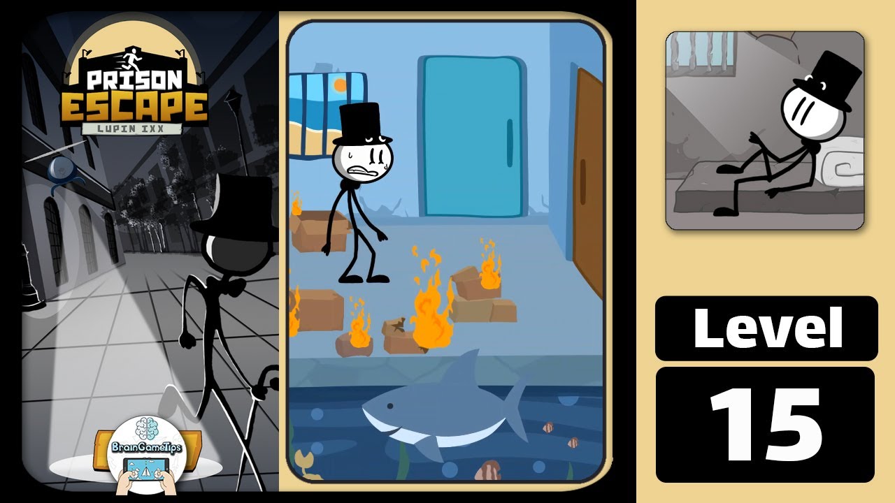 Stickman Story: Island Escape - Level 15 Walkthrough