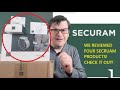SECURAM 4 Part Review:  Touch Smart Lock, Smart Hub, Smart Safe Monitor, &amp; Wi-Fi Security Switch