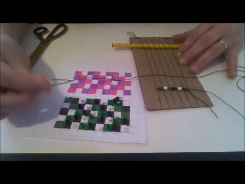 Sådan Væver Du Et Armbånd Af Perler 