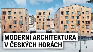 Aparthotel Svatý Vavřinec: Moderní komplex, který vyrůstá ze střešní zahrady