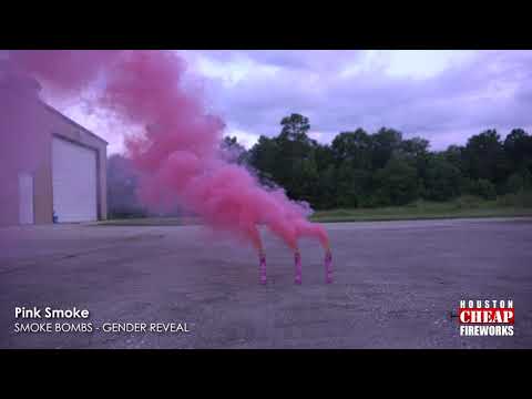 Gender Reveal Smoke Bombs In Houston — Pro Edge Paintball