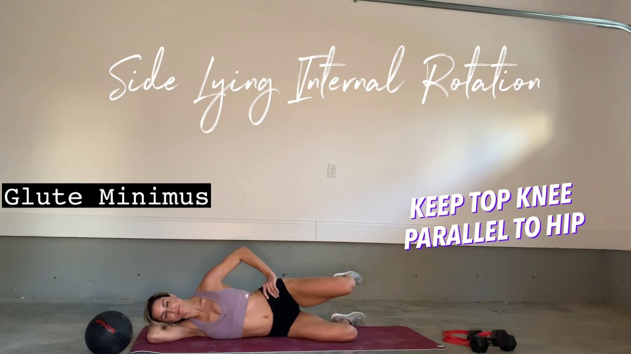 Side Lying Internal Rotation - YouTube