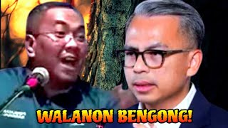 Kaw2 Fahmi kena balun dengan Sanusi. Panas berasap cuping telinga!!! 