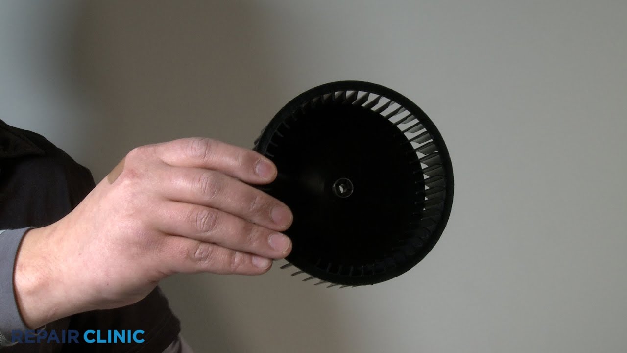 NuTone/Broan Bath Fan (model 765H80L) Blower Wheel (part S99020276)  Replacement - YouTube