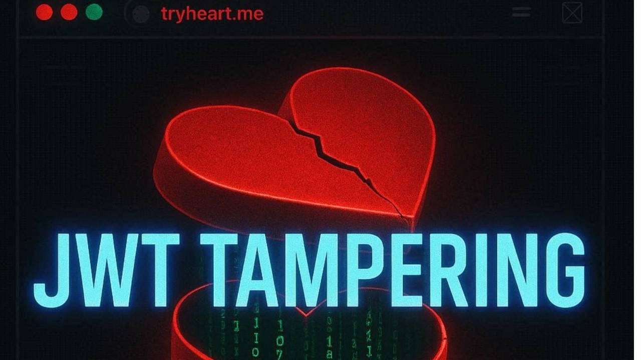 TryHeartMe: JWT Tampering For Ethical Hacking | Love at First Breach 2026 | TryHackMe