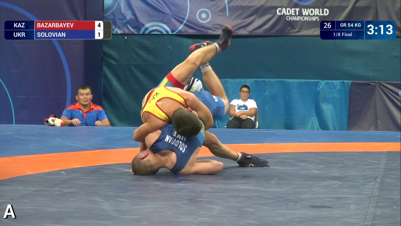 1/8 GR - 54 kg: R. LOVETT (USA) df. M. HOSSEINVAND (IRI) by VFA, 5-1