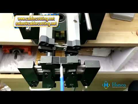 Wire Coaxial Cable Stripping Machine Wire Stripper Coaxial Multi Layer Cable Cutting Peeling Machine