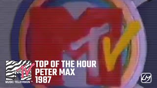 MTV Top Of The Hour (In Stereo) 1987 - Peter Max (No Voice-Over)