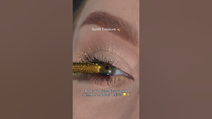 Lineup of our 5 VIRAL Shimmer Mascara Toppers! ✨⁠ ⁠