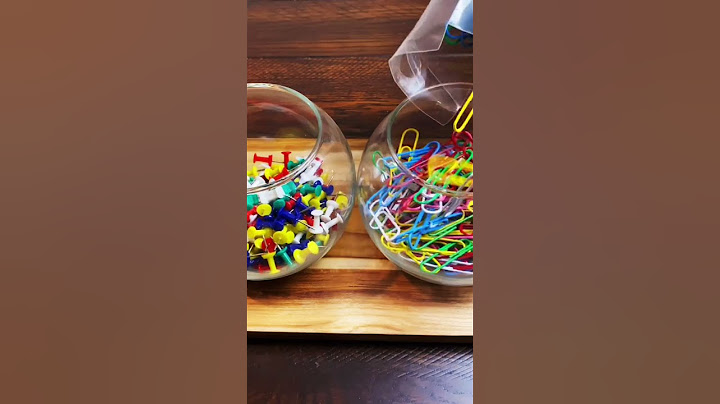 Asmr Playing Push Pins & Paper Clips Amazing Sounds #shorts #shortsvideo #shortfeed
