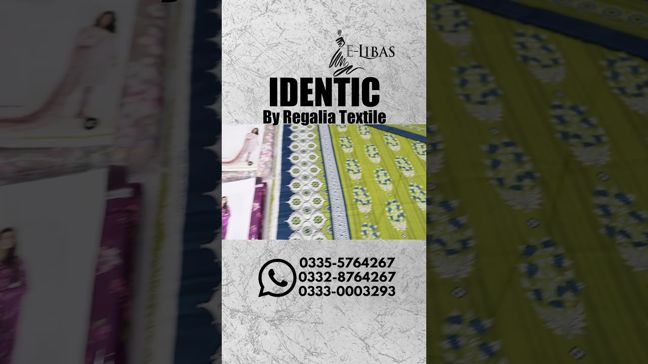 Vol # 1358 Identic by Regalia Textile with Voil Dupatta 
