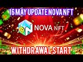 16 May new withdrawal update Nova nft // today Nova nft new update//treasure fun notification update