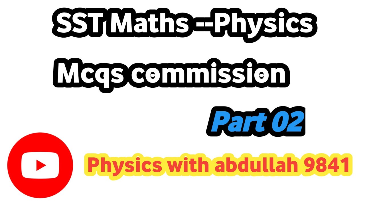 Kppsc mcqs || sst maths physics mcqs || comission mcqs || basic mcqs ...