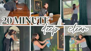 DINING ROOM SPRING CLEANING | QUICK DEEP CLEAN WITH ME