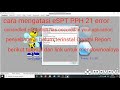 Cara mengatasi error eSPT PPH 21 unhandled exception has occured in your aplication/ Crystal Report