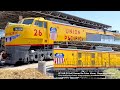 Salt Lake City Trains: UP X-26 3rd Gen GE Gas Turbine-Electric Locomotive, World's Most Powerful 4K