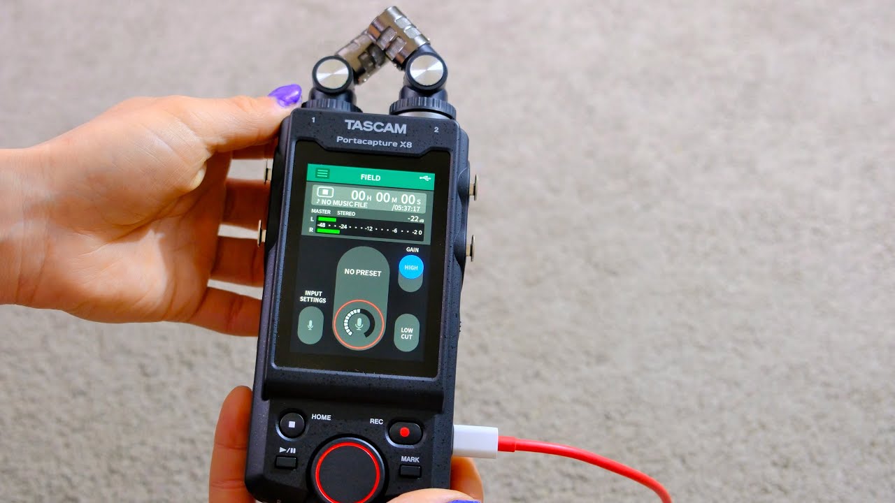 Tascam Portacapture X8 Features - YouTube