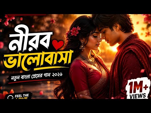 Bangla Romantic Lofi Song নীরব ফুলের ভাষা ❤️ | নতুন বাংলা প্রেমের গান ২০২৬