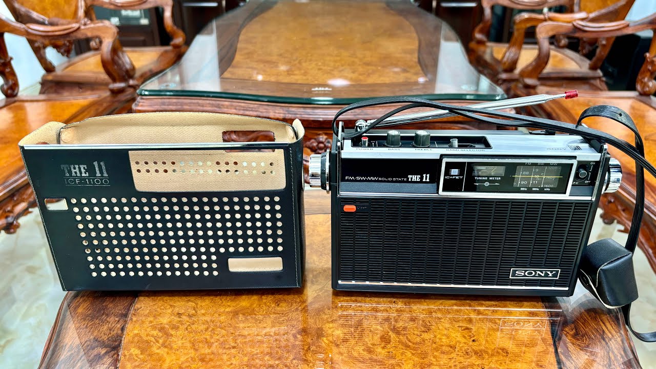 【動作品】SONY ICF-1100 THE11 短波ラジオ 昭和レトロ　希少 動作品】SONY ICF-1100 THE11 短波ラジオ 昭和レトロ 希少 - メルカリ