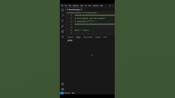 How to use decrement and increment operators #python
