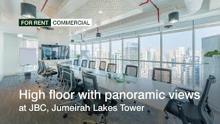 High floor with panoramic views at JBC, Jumeirah Lakes Tower | haus & haus