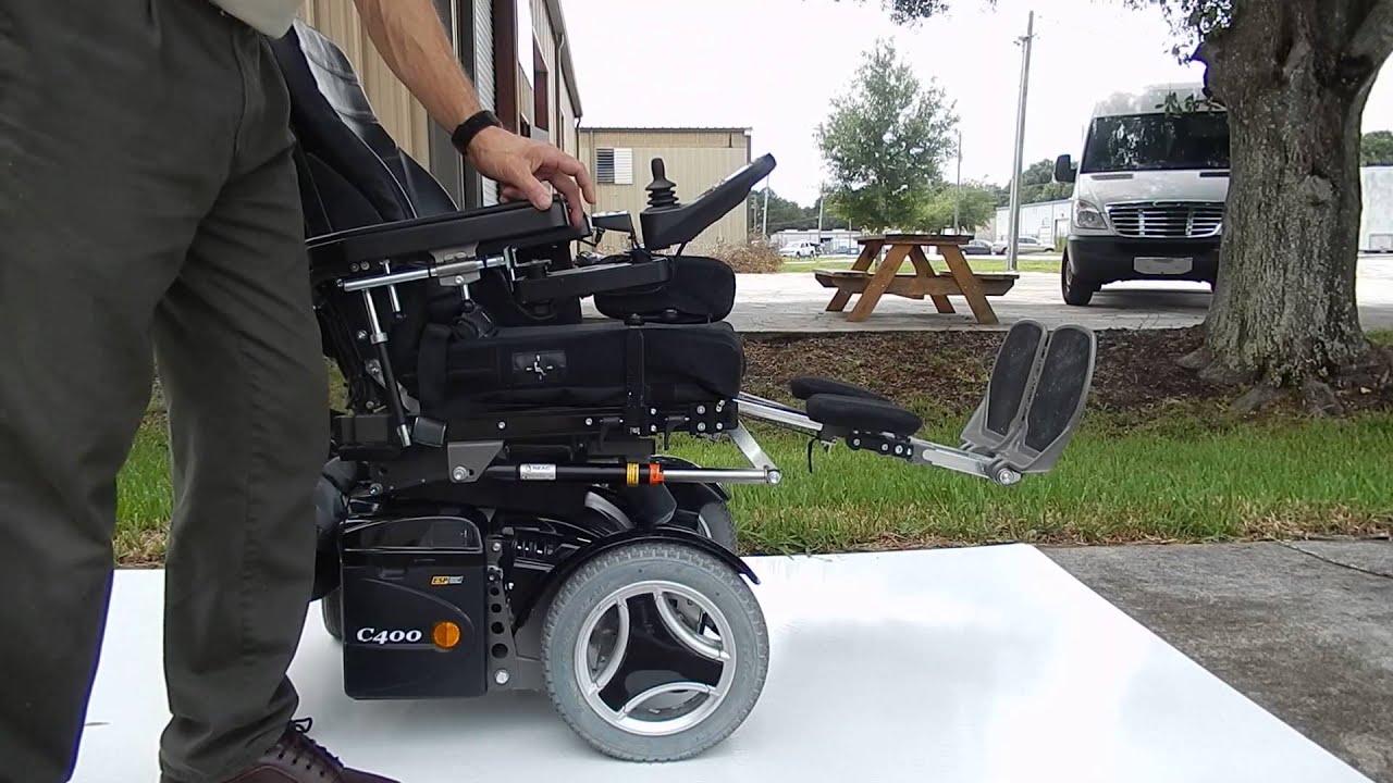 Permobil C400 Fully Loaded (Tilt, Recline, Seat Lift, Legs) Also has