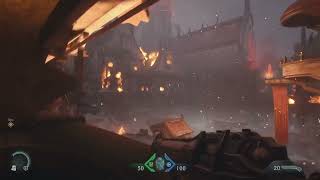 Doom: dark ages fall through map glitch village of khalim
