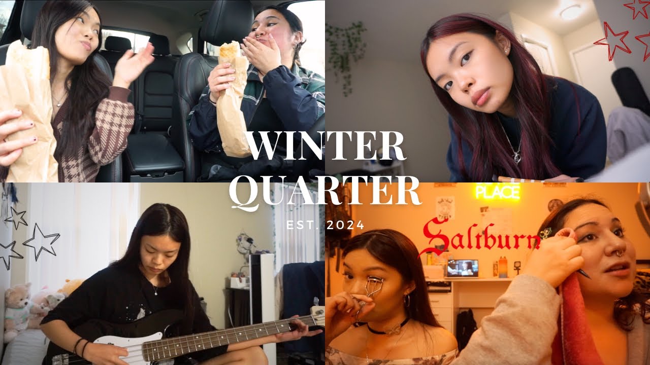 My Most Unhinged College Year (Saltburn Party, Joining a Band & Chaos) - UC Davis Winter Quarter