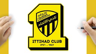 Learn How to Draw Al Ittihad Football Club Logo